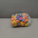 Poen 100 Pcs Rubber Bath Toys Bulk Cute Sea Animals Bathtub Toys Floating Ocean Squeaky Animals for Birthday Party Supplies Summer Pool Favors Baby Shower Classroom Carnival Prizes, 10 Styles