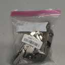 Chibery 2 Pack 165 Degree Soft Close Kitchen Corner Hinges, Lazy Susan Cabinets, Face Frame, Clip On Plate for Easy Installation, Hidden Face Mount, 3D Concealed Slow Self Closing for Folden Cupboard