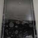 FoldTier Only1Pcs Rectangular Cake Stand Serving Tray with Lid and 9'' Serving Tong Acrylic Pastry Display Case 14 x 6 x 4 Inches Black Clear Platter Dessert Holder for Pastries Decorative Centerpiece