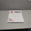 ASPO Men's Windproof Warm Golf Vest Outerwear with 6 Pockets Waterproof Winter Softshell Sleeveless Puffer Jacket for Hiking(L)