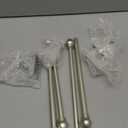 Magnetic Curtain Rods,Multi-Use Adjustable Appliance for Metal Doors ,Windows,No Tools Needed9-16 InchNickel2 Pack 9-16 Inch 2 Pack