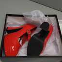 Ellie Shoes Women's 557-Eden Platform Sandal, Red, 6 M US