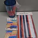 Patriotic Party Decor & Accessories Set
Make your celebration unforgettable! This festive set includes colorful flexible straws, American flag toothpicks, and decorative accents. Perfect for 4th of July, Memorial Day, or any patriotic event