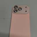 Caseative Solid Color Full Camera Lens Protection Compatible with iPhone Case (Pink,iPhone 17 Pro)