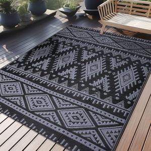 OLANLY Outdoor Rug Waterproof 5x8 ft, Reversible Outdoor Plastic Straw Rug, Boho Patio Rug, Indoor Outdoor Carpet, RV Mat Outside for Patio, Camp, Picnic, Balcony, Deck, Backyard, Black & Grey OLANLY Outdoor Rug Waterproof 5x8 ft, Reversible Outdoor Plastic Straw Rug, Boho Patio Rug, Indoor Outdoor Carpet, RV Mat Outside for Patio, Camp, Picnic, Balcony, Deck, Backyard, Black & Grey