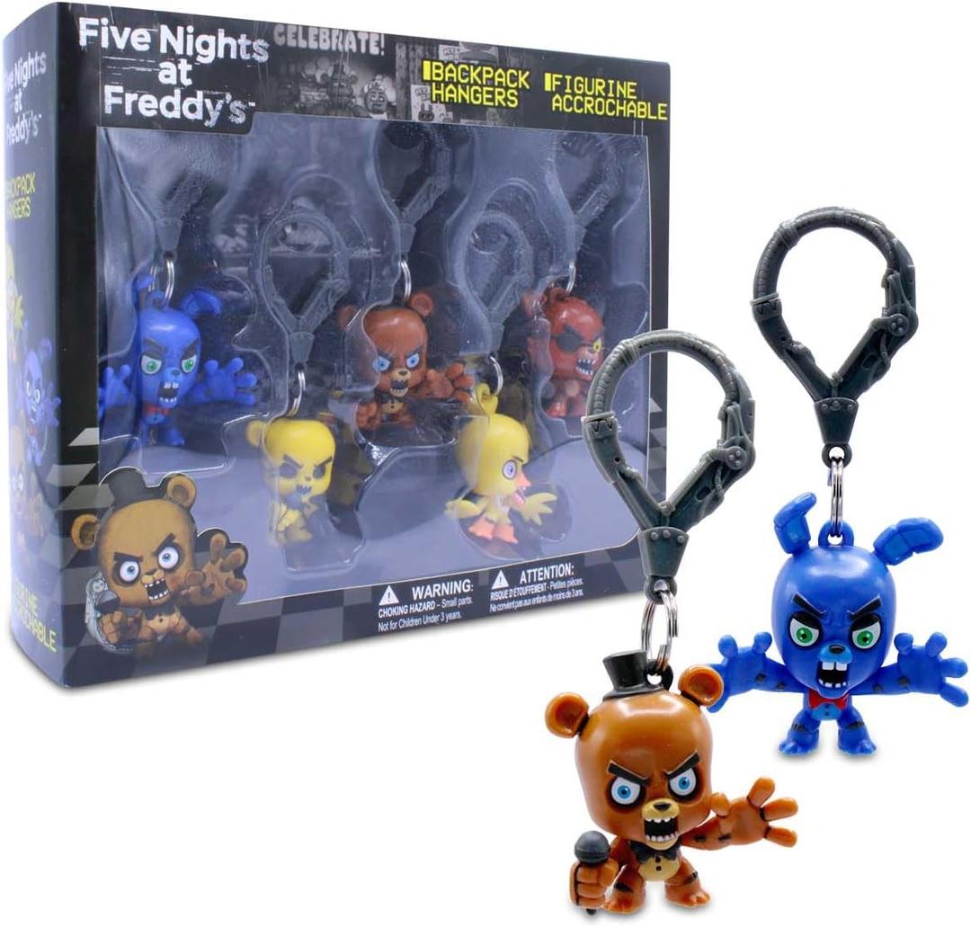 Five Nights at Freddy's Backpack Hangers (Five Nights at Freddy's Backpack Hangers Collector's Box)