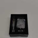 MioHHR Stainless Steel Band and Case Compatible with Apple Watch Band 45mm, Men Metal Protective Bumper Cover for iWatch Series 9/8/7, Black