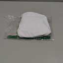 HYTENSUN Women's Cheeky V Cut Back High Waisted Bikini Bottom Cross Criss Swimsuit Bottoms (Large, 870 White)