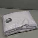 BGment Room Darkening Curtains 84 Inches Long - Grommet Thermal Insulated Drapes Window Treatment Curtains for Bedroom, 2 Panels, 42 x 84 Inch, Pure White