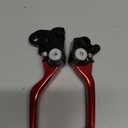 Adsspro Motorcycle Billet Foldable Brake Clutch Lever Handle CNC Aluminum Pivot for CRF150F CRF230F 2003-2020 CRF250F 2019-2022 CRF 230F 230 F 150F 150 250 250F Dirt Pit Bike Motocross Motorbike