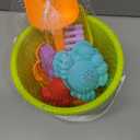 Beach Sand with Bright Colors Lightweight Plastic Sand Buckets and Molds for Outdoor Play and Coordination Development Suitable for Compact Design Random Color