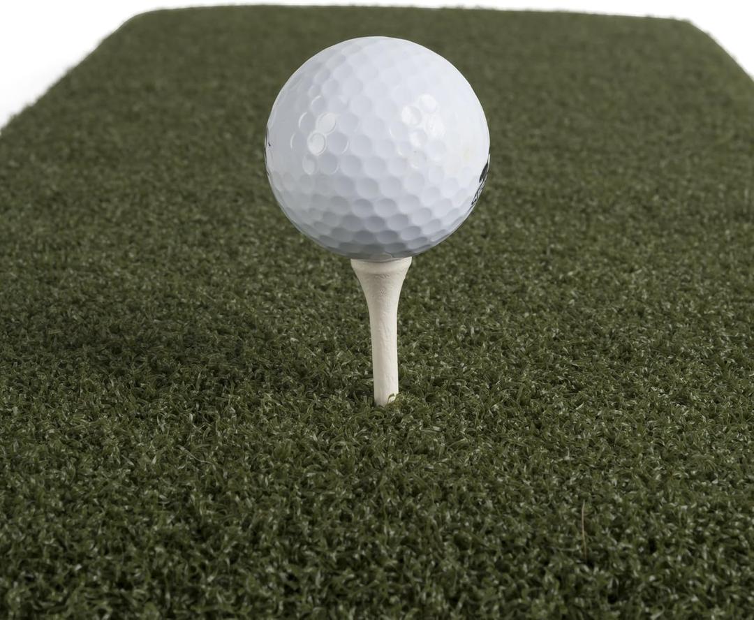 The Original Country Club Elite Real Feel Golf Mats 4'x4' Heavy Duty Commercial Practice Mat. The First Golf Mat That Takes A Real Tee and Lets You Swing Down Through,Simulator,Indoor, Outdoor Use
