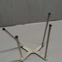 Plastic Bag & Bottle Drying Rack, Multifunctional Liquor Decanter Holder, Collapsible Countertop Stand (Small)