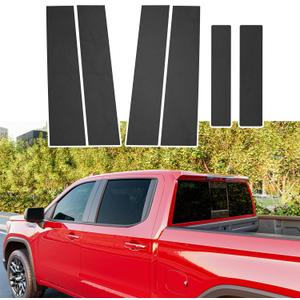 B Pillar Molding Trim Compatible with 2019-2026 Chevy Silverado