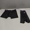 adidas Youth Performance Boxer Brief, Kids Underwear, Athletic Fit Microfiber Boxer Briefs (Large, Black/Grey)