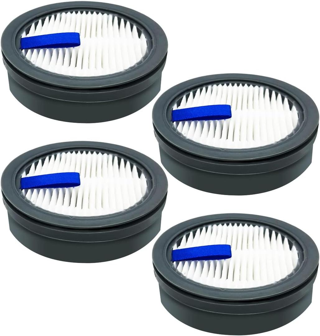 HEPA Filter For Afoddon A200PRO/A200ORFELD B08/C10A/C10G,Suitable With NEQUARE S12 S25 S26 Series Cordless Vacuum Cleaner High-Density HEPA (4PCS)