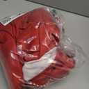 Halloween Men Costume Outfits Red Cloak Top Robe Cape Glove Belt Oversleeve Halloween Cosplay Fancy Dress (Large)