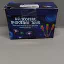 25 Sets LED Flying Set, 25 Slingshot+25 Glow Helicopter-50 Pcs, Flying Toy Outdoor Toys Glow in The Dark Party Supplies Party Favors for Kids 8-12,4-8