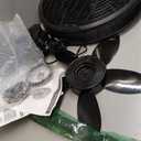 Lasko Pedestal Fan, Oscillating Fan for Bedroom with Adjustable Height and 3 Cooling Speeds, Portable, 18", Black, 1827