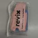 REVIX Wisdom Tooth Ice Pack Wrap with 3D Sewing Design Face Ice Wrap for Jaw, TMJ, Oral Discomfort, Teeth Removal and Dental Implants, Super Snug Fit with 4 Hot Cold Packs Reusable, Pink