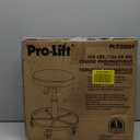 Pro-Lift PL9300H Pneumatic Chair with 300 lbs Capacity  Black/Orange