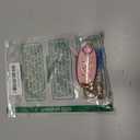 WENHENI Keyless Entry Systems Key for Nissan Key Fob Cover Shell with Keychain Fit for Nissan Altima Maxima Rogue Armada Pathfinder Smart Key (4Buttons Gold-Pink)