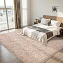8x10 Area Rug for Living Room:Ultra Soft Fluffy Shag Beige Rugs,Large Fuzzy Plush Indoor Non Slip Carpet Washable Rug for Bedroom Kids Nursery Office Dorm Modern Decor(Beige 8'x10')