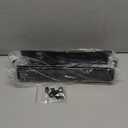 Magnetic Spice Rack for Refrigerator, 2 Pack Magnetic Shelf, Fridge Magnet Organizer with Moveable 4 Hooks, Magnetic Fridge Shelf for Kitchen Organization and Storage (2 Pack)