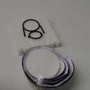 YHOSSEUN 3 Tier Serving Bowls, Serving Dishes for Entertaining Porcelain Serving Trays and Platters Tiered Bowl Set with Collapsible Thicker Sturdier Metal Rack (C-Light-colored Boho)