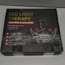 Cordless Red Light Therapy for Neck Shoulder with Heat & Massage, 5000mAh Controller 118LEDs 3-in-1 Chip 660nm&850nm Infrared Light Therapy Pad for Body Home Outdoor Use (26'')