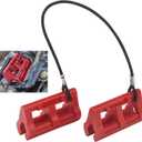 4" Steer Stop Outboard Hydraulic Steering Lock for Outboard Motor Trailering/Transport 1 Pair Red
