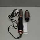 WEEYUM Rotating Hair Dryer Brush with 2 Detachable Brush Heads, 3 in 1 Hot Air Spinning Brush for Volumizer/Drying/Smoothing/Curling