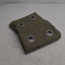 Ikiriska Blackout Extra Long Curtain. 12-24 ft Long Darkening Custom Made Drape (Olive, Custom L and W)