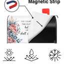 TOUNER The Grass Withereth The Flower Fadeth Bible Verse Mailbox Covers, Christian Magnetic Letter Box Wrap, Christian Jesus Post Box Decor for Outdoor Garden Yard, Mailbox Decor Gifts for Friends