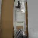 WLJBIDET Fixing Plate with Screws, Adjustment Tabs, Rubber Expansion Nut