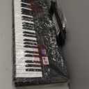 RockJam 61-Key Compact Keyboard Piano with LED Display, Keynote Stickers & Lessons