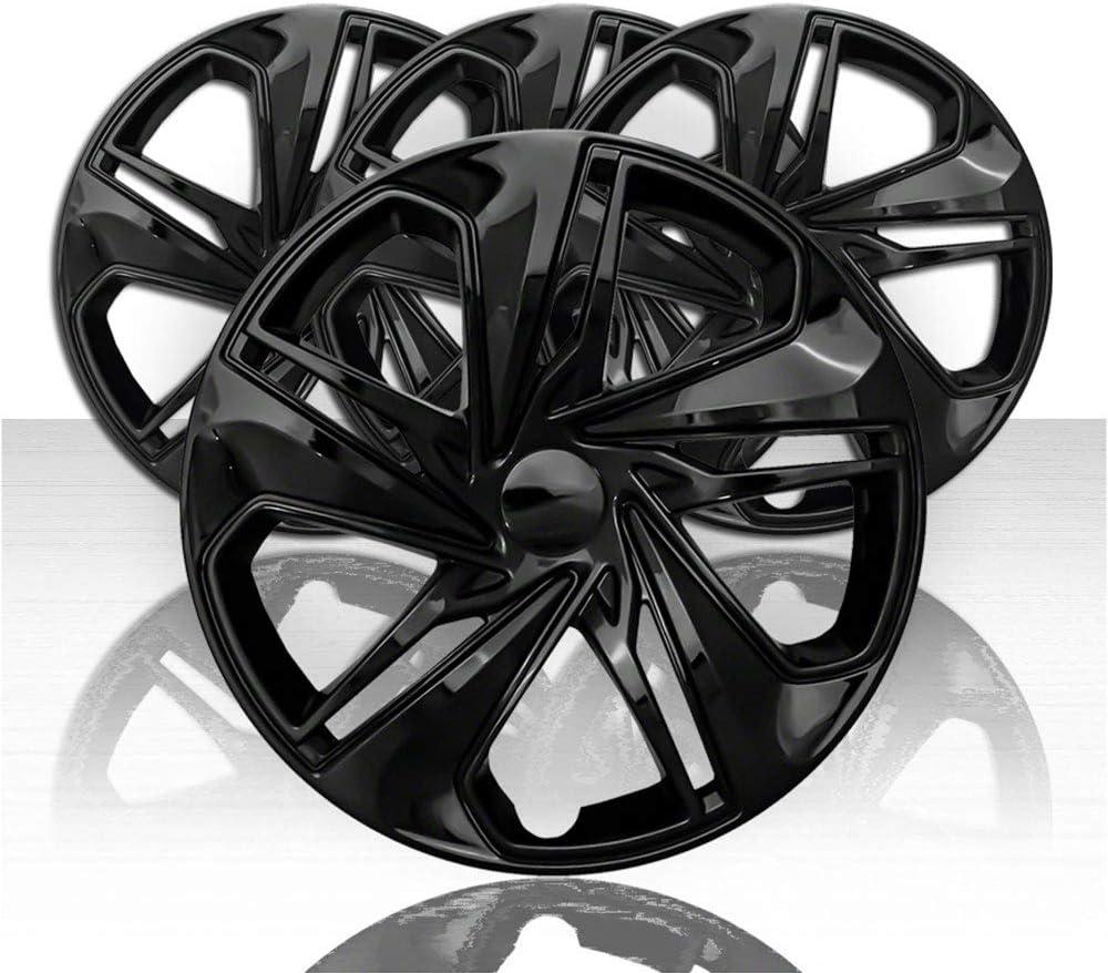 Auto Reflections Set of 4 16" Wheel Covers for Honda Civic 2019-2021 - Gloss Black