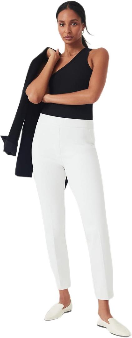 SPANX Women's On-The-Go Ankle Slim Straight Pants (Medium)