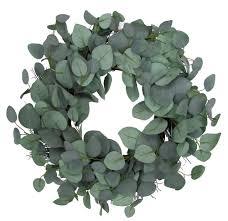 HD Designs Eucalyptus Wreath, 24 in