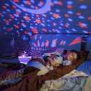 Kids Star Projector Night Light for Girls, 360° Rotating Star Lights for Bedroom, Toddler Night Light Projector, Ceiling Light Projector for Kids Room, Birthday Gift for 3-8 Year Old Girls Purple