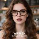 Blue Light Blocking Glasses for Women, Bluelight Glasses Womens Relieve UV Glare Eye Fatigue for Work Reading