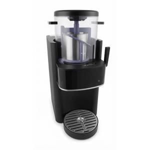 Slushie Machine & Ice Cream Maker, 40 oz 2-in-1 Frozen Drink Maker, No Ice Needed, 360° Rapid Chill Technology, Touchpad Control with Digital Display, Smart Presets for Margaritas, Milkshakes, Frappés, and Smoothies, Black