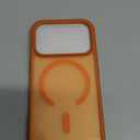 Miracase Magnetic for iPhone 17 Pro Case 6.3" with Screen Protector, [Compatible with MagSafe] Military-Grade Protection, Anti-Fingerprint, Slim Thin Phone Case for 17 Pro Cover, Orange