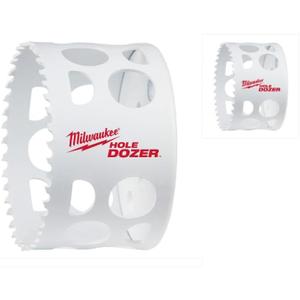 Milwaukee Electric Tool 49-56-0173 Ice Hardened Bi-Metal Hole Saw, 3" Die, 8% Cobalt