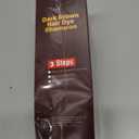 KAISASA Dark Brown Hair Dye Shampoo 3 in 1Argan Herbal Hair Color Shampoo Covers Gray Hair for Women and Men (16.9 fl.oz Dark Brown)