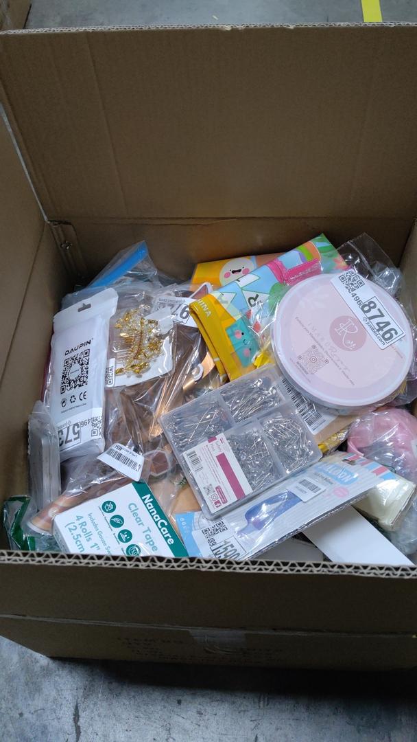 Box of Mixed Items, Retail Is Estimated