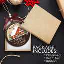 2 x Housewarming Gifts New Home 2025 - New Home Ornament 2025, First Home Keepsake Gift for Couples, Homeowners - Best Housewarming Presents 2025, Gift Ideas for New Homeowners - Wooden Ornament