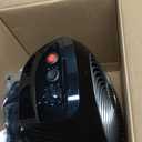 Vornado MVH (2025) Space Heater, 3 Heat Settings, Adjustable Thermostat, Tip-Over Protection, Auto Safety Shut-Off System, Indoor Use, Whole Room Heating, Black, Medium