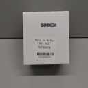 2-Pack Wooden Heart Candy Dish, Hugs and Kisses Red & Pink Wood Snack Bowl Serving Tray, Mini Sweetheart Treat Holder for Mother's Day, Wedding Candy Buffet, Bridal Shower, Tiered Tray