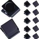 Magnetic Clips 1.5 inch, 12 Pack Heavy Duty Magnet Metal Clips for Hanging, Strong Magnet Clip for Whiteboard, Fridge, Classroom, Refrigerator, Black